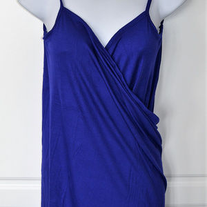 BEACH HAUS SWIMSUIT Coverup Wrap Dress COBALT BLUE